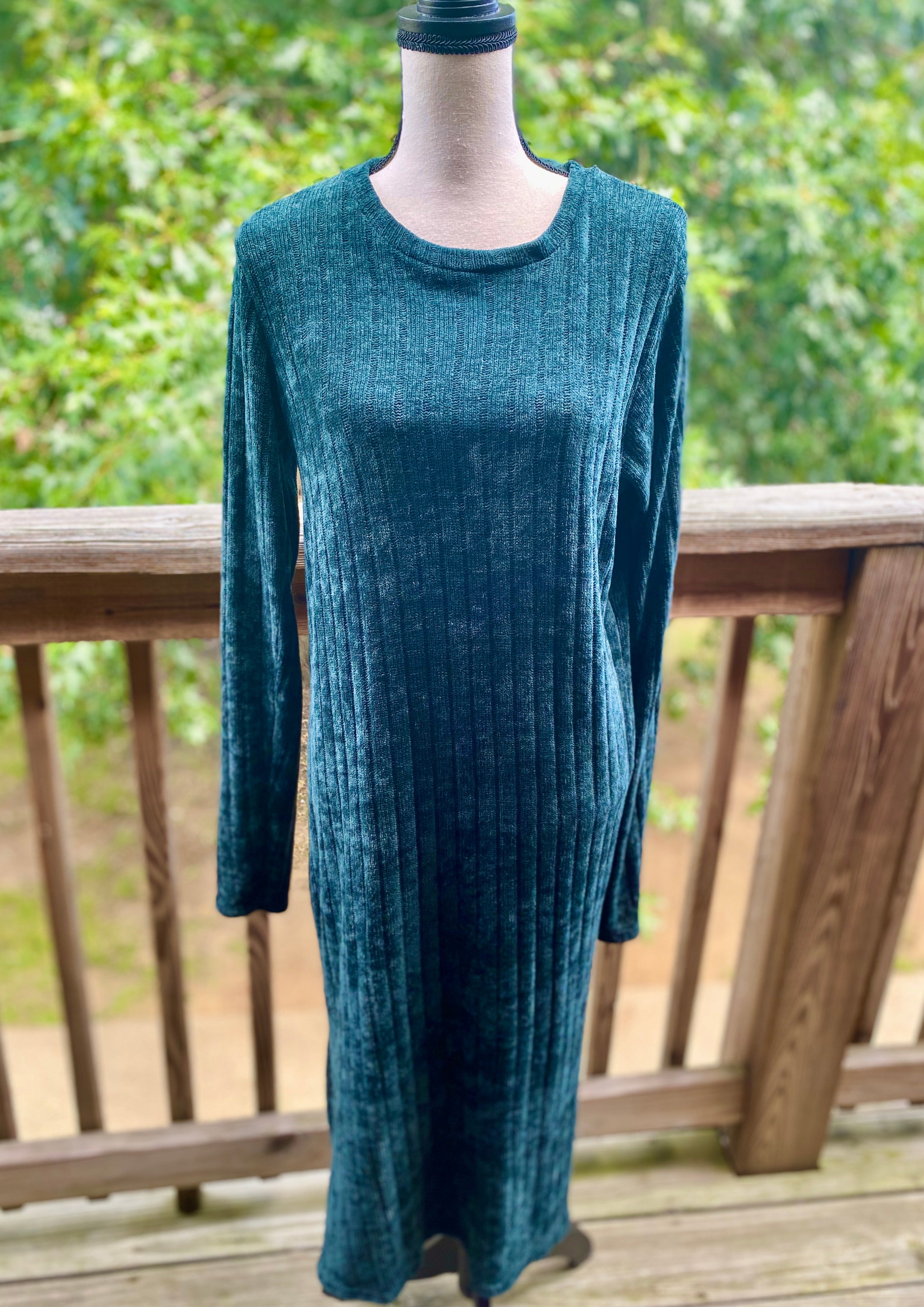 Hunter Green Sweater Dress – Boutique ...